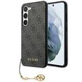 Samsung Galaxy S24+ Guess 4G Charms Collection Hibrid Tok - Szürke