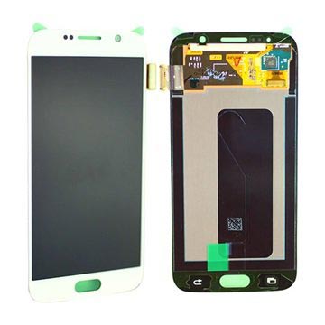 Samsung Galaxy S6 LCD kijelző - fehér