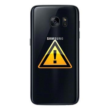 Samsung Galaxy S7 akkumulátorfedél javítás - fekete