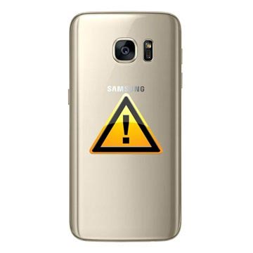 Samsung Galaxy S7 akkumulátorfedél javítás - arany