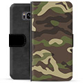 Samsung Galaxy S8+ Premium Wallet tok - Camo