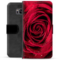 Samsung Galaxy S8 Premium pénztárca tok - Rose