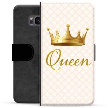 Samsung Galaxy S8 Premium Wallet tok - Queen