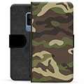 Samsung Galaxy S9+ Premium Wallet tok - Camo