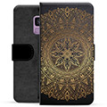 Samsung Galaxy S9 Premium Wallet tok - Mandala