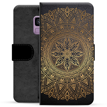 Samsung Galaxy S9 Premium Wallet tok - Mandala