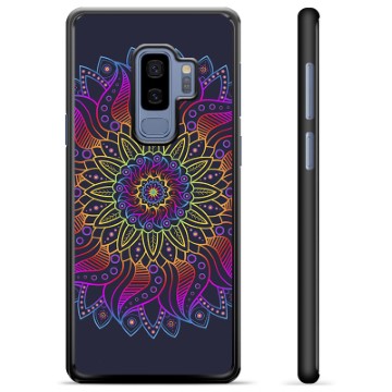 Samsung Galaxy S9+ védőburkolat - színes mandala