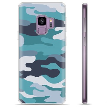 Samsung Galaxy S9 TPU tok - kék terepszínű