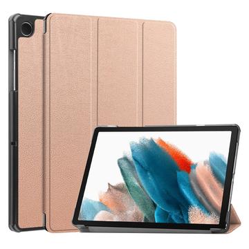 Samsung Galaxy Tab A9 Tri-fold sorozatú Smart Folio tok - Rose Gold