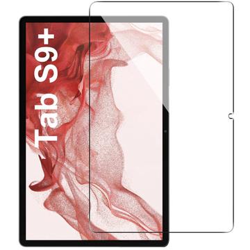 Samsung Galaxy Tab S9+/S8+ edzett üveg képernyővédő fólia - Case Friendly - átlátszó