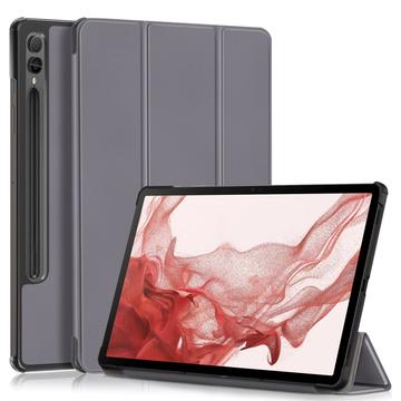 Samsung Galaxy Tab S9+ Tri-fold sorozatú Smart Folio tok - Szürke