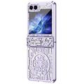 Samsung Galaxy Z Flip6 Mechanical Legend Electroplated Plastic Case - Blue