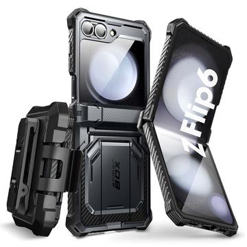 Samsung Galaxy Z Flip6 Supcase i-Blason Armorbox Hibrid Tok - Fekete