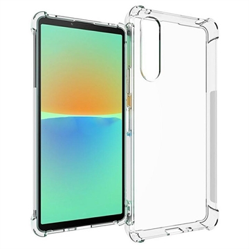 Ütésálló Sony Xperia 10 V TPU Tok - Átlátszó