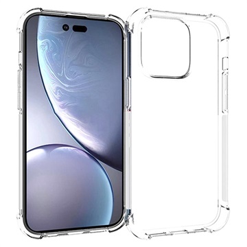 Ütésálló iPhone 14 Pro TPU tok - átlátszó