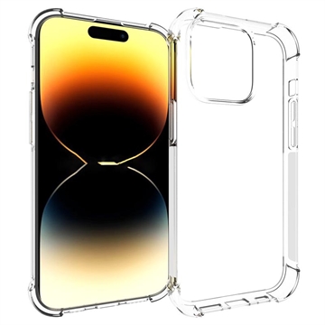 iPhone 15 Pro Ütésálló TPU Tok - Átlátszó