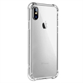 iPhone X/XS Ütésálló TPU Tok - Átlátszó