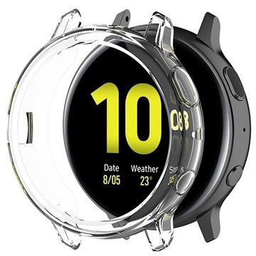 Samsung Galaxy Watch Active2 szilikon tok - 44mm - átlátszó