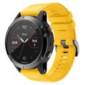 Silicone Strap - Garmin Fenix 6 GPS/6 Pro GPS/5/5 Plus - Yellow