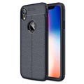 Slim-Fit prémium iPhone XR TPU tok - sötétkék