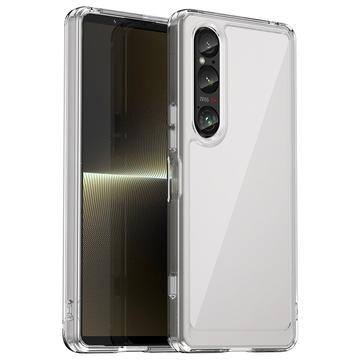 Sony Xperia 1 VI Karcálló Hibrid Tok - Átlátszó