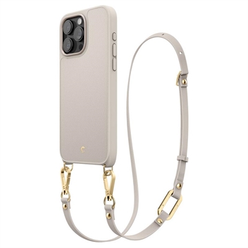 iPhone 15 Pro Max Spigen Cyrill Classic Charm Mag Hybrid Case - Cream