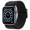 Spigen Fit Lite Apple Watch Series 7/SE/6/5/4/3 szíj – 45mm/44mm/42mm – fekete