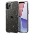 Spigen Liquid Crystal Glitter iPhone 12/12 Pro tok - átlátszó