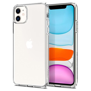 Spigen folyadékkristályos iPhone 11 TPU tok - átlátszó