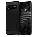 Spigen Rugged Armor Samsung Galaxy S10 tok - fekete