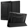 Samsung Galaxy Tab S9+ Spigen Rugged Armor Pro Folio tok - fekete