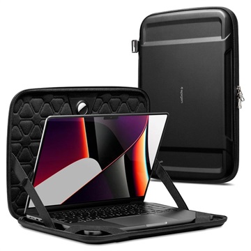 Spigen Rugged Armor Pro laptoptok - 15-16 - fekete