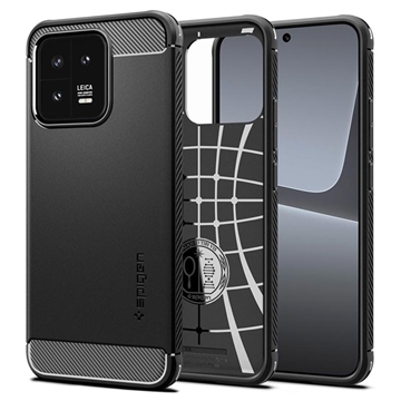 Spigen Rugged Armor Xiaomi 13 TPU Tok - Fekete