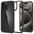 Spigen Ultra hibrid iPhone 15 Pro tok - Fekete