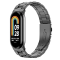 Xiaomi Smart Band 8 rozsdamentes acél szíj - fekete