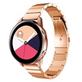 Samsung Galaxy Watch Active rozsdamentes acél szíj - Rose Gold