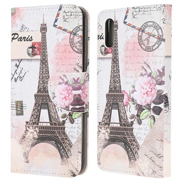 Style Series Samsung Galaxy Xcover 5 pénztárca tok - Eiffel-torony