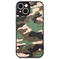 Camouflage Sorozatú iPhone 14 Plus Hibrid Tok - Zöld