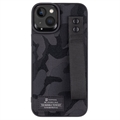 Tactical Camo Troop iPhone 14 Plus Hibrid Tok (Nyitott doboz kielégítő) - Fekete