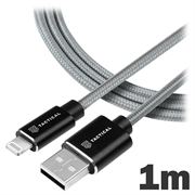 Taktikai gyorskötél töltőkábel - USB-A/Lightning - 1 m