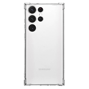 Tactical Plyo Samsung Galaxy S23 Ultra 5G TPU Tok - Átlátszó