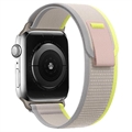 Tech-Protect Apple Watch Ultra 2/Ultra/9/8/SE (2022)/7/SE/6/5/4/3/2/1 Nylon Szíj - 49mm/45mm/44mm/42mm - Bézs