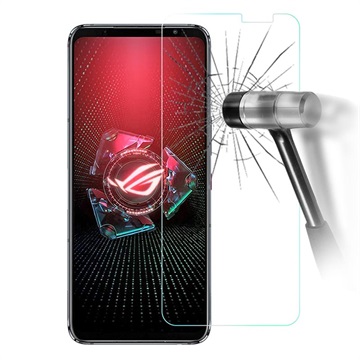 Asus ROG Phone 5/5 Pro edzett üveg kijelzővédő fólia - 9H - átlátszó