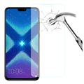 Honor X8 edzett üveg képernyővédő fólia - átlátszó