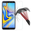 Samsung Galaxy J6+ edzett üveg képernyővédő fólia - 9H, 0,3mm - átlátszó