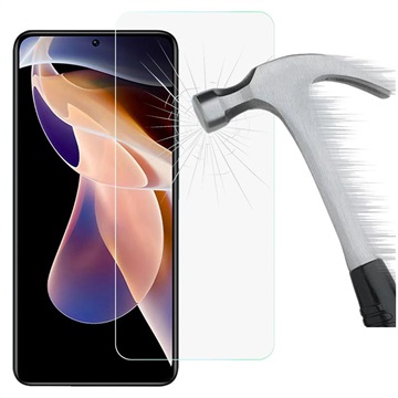 Xiaomi Redmi Note 11 Pro+ edzett üveg képernyővédő fólia - 9H, 0,3 mm - átlátszó