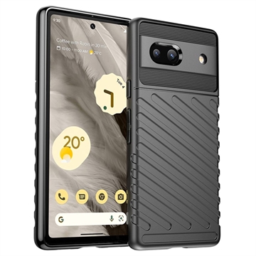 Thunder Series Google Pixel 7a TPU Tok - Fekete