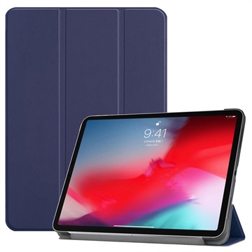 Három hajtható sorozatú iPad Pro 11 Smart Folio tok - sötétkék