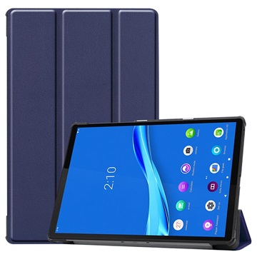 Tri-fold Series Lenovo Tab M10 FHD Plus Folio tok - sötétkék