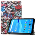 Tri-fold Series Lenovo Tab M7 Folio tok - Graffiti